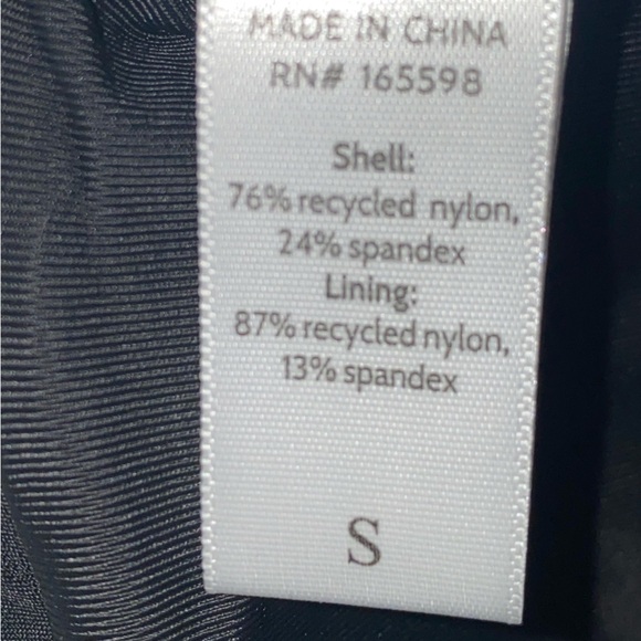 NWT Andie Swim The Belmar Bikini Top Classic Black Women’s Size Small - Picture 6 of 7